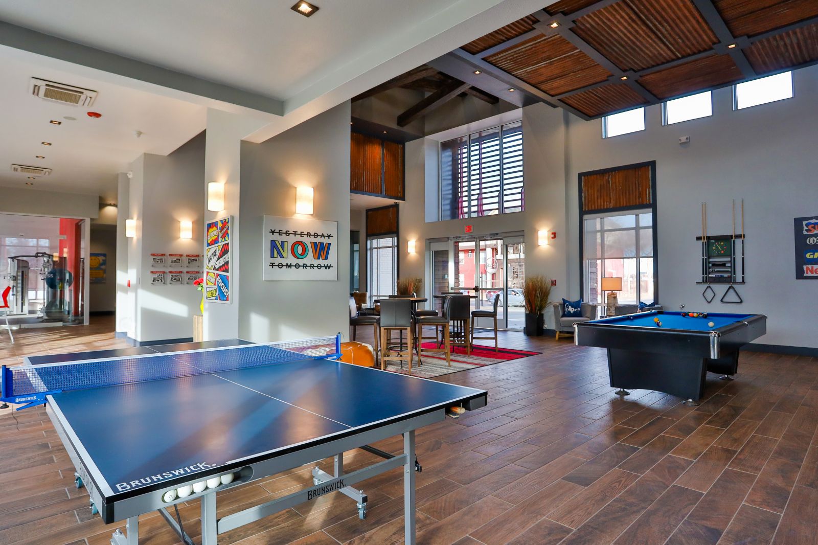the one lubbock game resident lounge centurion real estate management llc