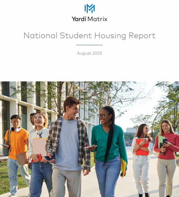 Student Housing Market Update – August 2025