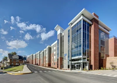 UClub Sunnyside exterior intersection view